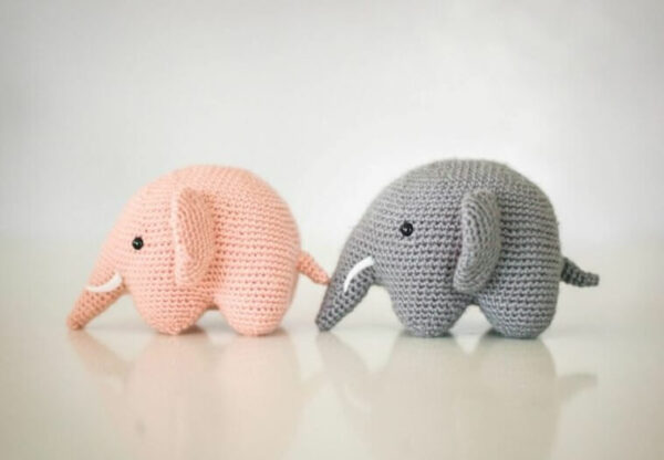 Elephant Amigurumi , Elephant Crochet, Amigurumi  Crochet Pattern PDF