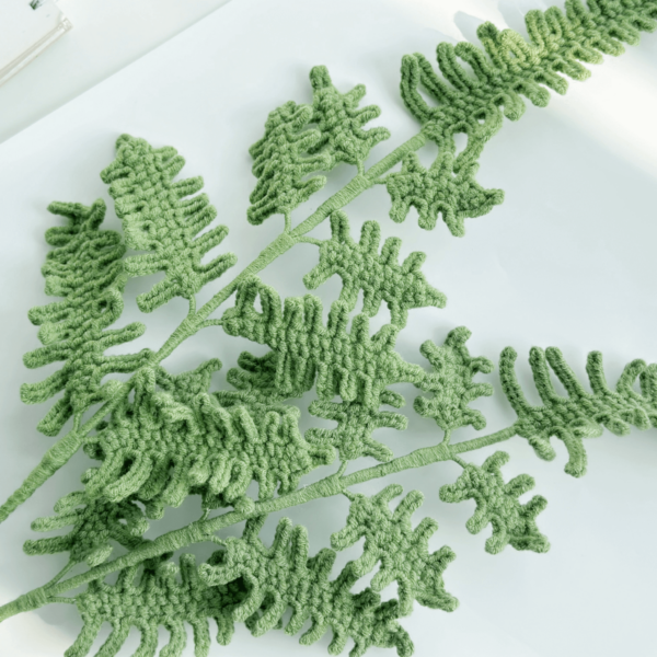 : Fern Branches , Crochet Fern Pattern Crochet Pattern PDF