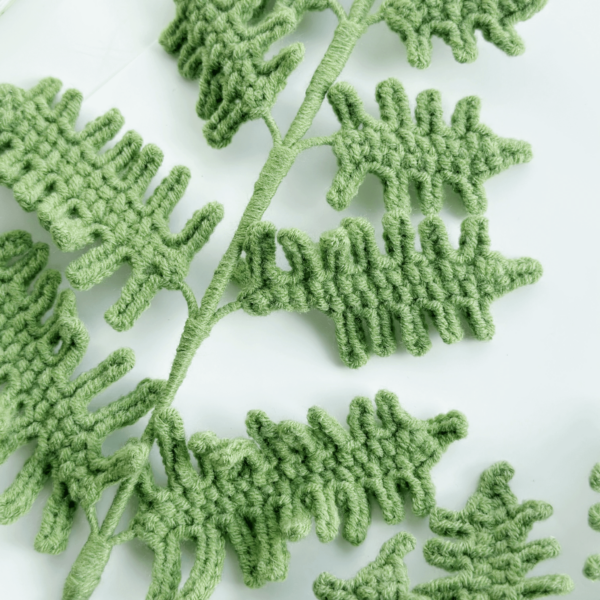 : Fern Branches , Crochet Fern Pattern Crochet Pattern PDF