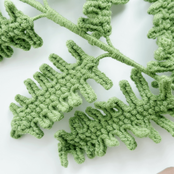 : Fern Branches , Crochet Fern Pattern Crochet Pattern PDF