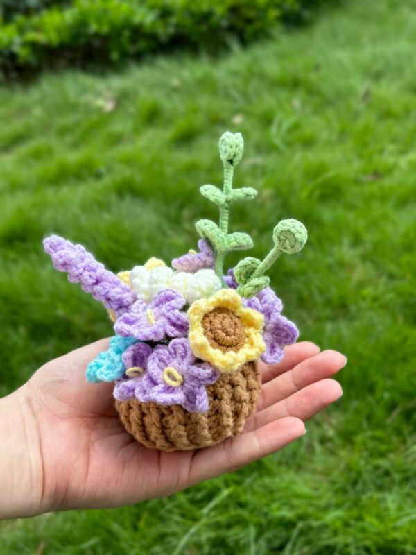 : Flowers Car Hanging , Pdf Pattern For You, Crochet Flowers Pattern Crochet Pattern PDF