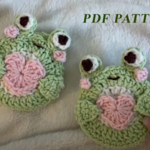 : Frog Bag Charm , Pdf Pattern For Frog Lover, Crochet Bag Charm/keychain Pattern Crochet Pattern PDF