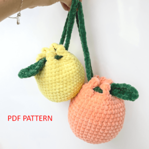 : Fruit Pouch , Crochet Fruit Bag Pattern Pdf Crochet Pattern PDF