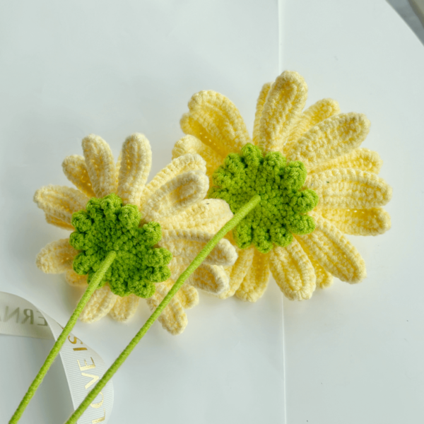 : Gerbera Flower , Crochet Flower Bouquet Pattern, Crochet Flower Pattern Crochet Pattern PDF