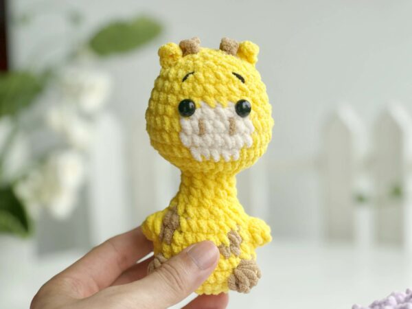 : Giraffe No Sew , Crochet Giraffe Pattern, Crochet Keychain Patterns Pdf Crochet Pattern PDF