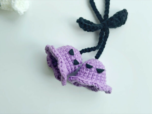 : Halloween s, Ghost Plant s, Crochet Car Hanging Pattern Crochet Pattern PDF