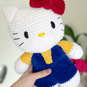 : Hello Kitty  Pdf, Amigurumi Hello Kitty s Crochet Pattern PDF