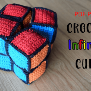 Infinity Cube  Pdf, Infinity Cube Crochet Amigurumi Pattern Crochet Pattern PDF