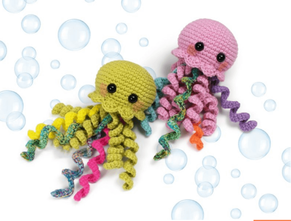 : Jellyfish  Pdf, Jellyfish Amigurumi Pattern Crochet Pattern PDF