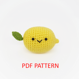 : Keychain Lemon , Crochet Lemon Pattern Pdf Crochet Pattern PDF