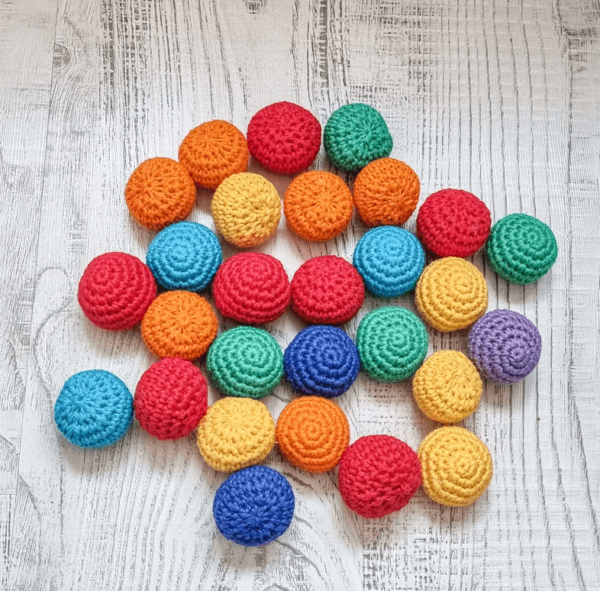 Learning Colors Sorting Counting Numbers Pattern Pdf Baby Toys, Crochet Montessori Children Gift Rainbow  Pdf Crochet Pattern PDF