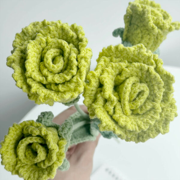 : Lisianthus , Crochet Flower Bouquet Pattern, Crochet Flower Pattern Crochet Pattern PDF