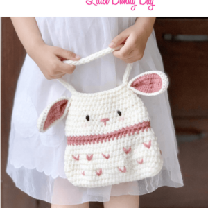 : Little Bunny Bag , Cute Handbag Pattern Crochet Pattern PDF