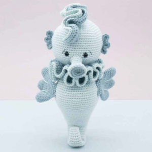Mackenzie The Seahorse , Sea Creature Amigurumi Pattern Crochet Pattern PDF