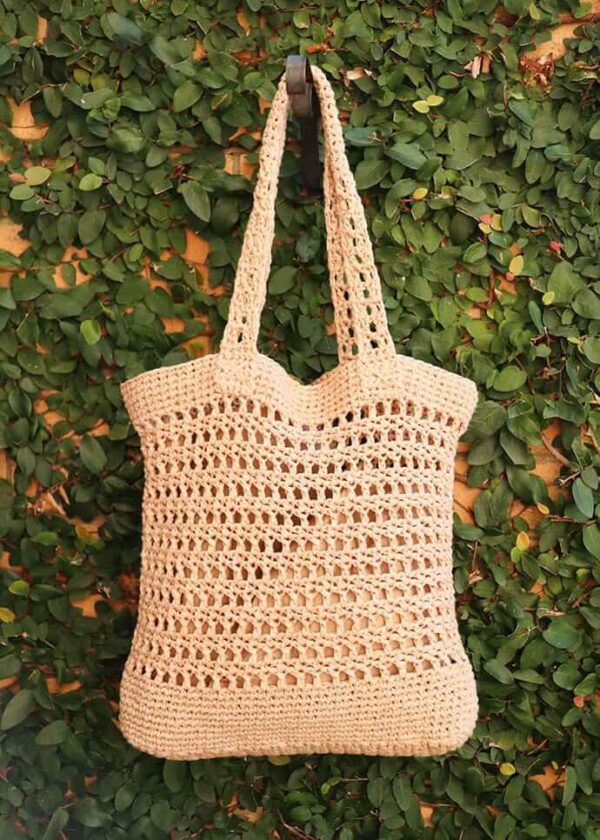 : Market Tote Bag  Pdf, Amigurumi Market Bag s Crochet Pattern PDF