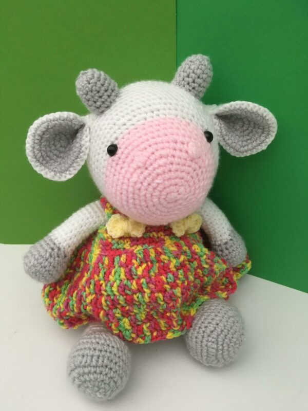 : Maybelle The Cow Amigurumi Pattern Crochet Pattern PDF