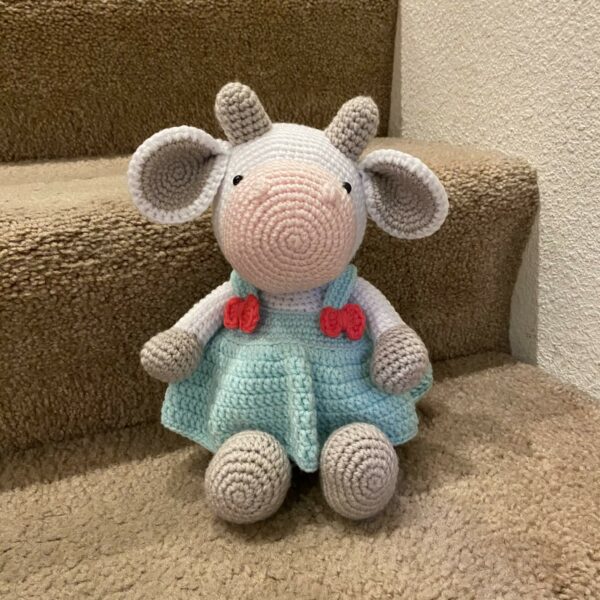 : Maybelle The Cow Amigurumi Pattern Crochet Pattern PDF