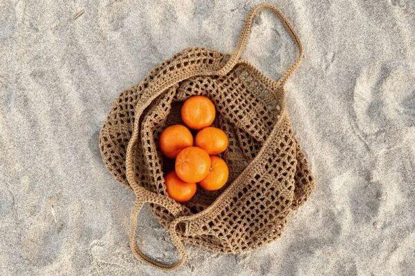 : Mesh Beach Bag , Crochet Beach Bag Pattern Pdf Crochet Pattern PDF