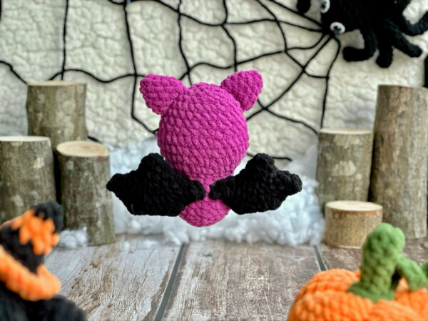 : Mini Bat Halloween , Kawaii Halloween , Halloween Amigurumi s Crochet Pattern PDF