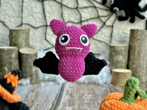 : Mini Bat Halloween , Kawaii Halloween , Halloween Amigurumi s Crochet Pattern PDF