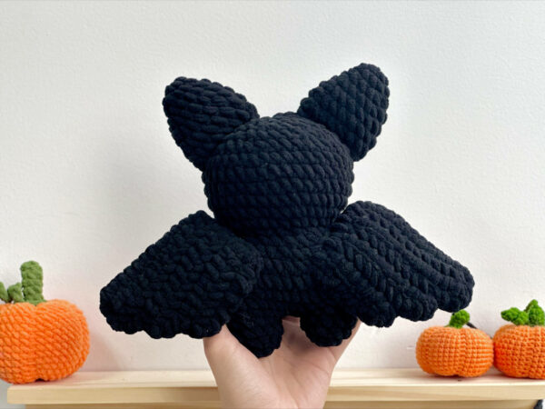 : Mixed Color Bat , Mixed Color Bat Halloween , Mixed Color Bat Halloween Amigurumi  Crochet Pattern PDF