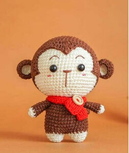 : Monkey Amigurumi  Pdf, Crochet Monkey Amigurumi, Monkey  Crochet Pattern PDF