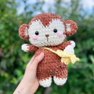 : Monkey  Pdf, Crochet Banana Bag Pattern Crochet Pattern PDF