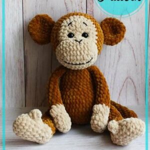 : Monkey  Pdf, Crochet Monkey Pattern, Amigurumi  Crochet Pattern PDF