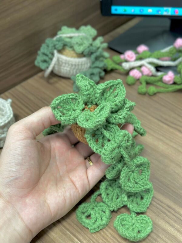 : Montera Plant, Pdf Instant Download, Amigurumi s Beginner Easy Simple Basic Tree Montera Crochet Pattern PDF