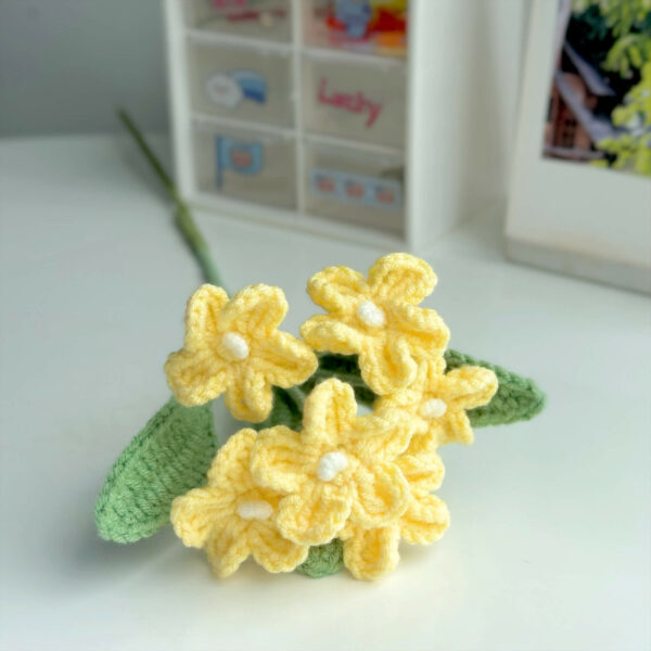 : Myosotis , Crochet Flower Bouquet Pattern, Crochet Flower Pattern Crochet Pattern PDF