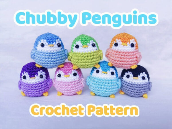 Pdf Pattern Crochet Penguin, Penguin , Penguin Amigurumi Crochet Crochet Pattern PDF