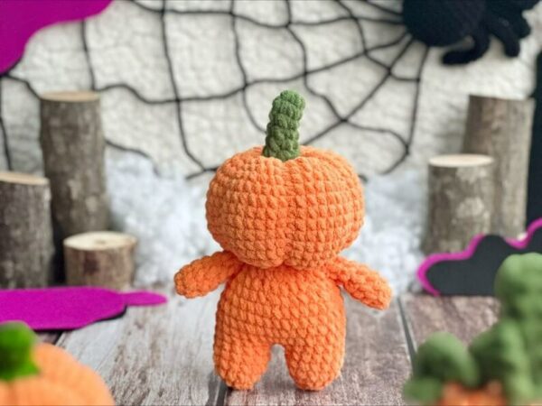 Pumpkin Amigurumi , Halloween Amigurumi Toy Pattern, Stuffed Dolls, Halloween Crochet, Amigurumi Crochet Crochet Pattern PDF