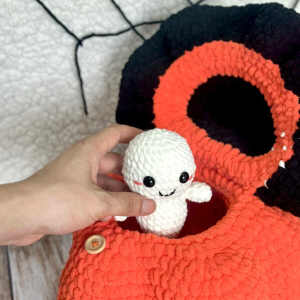 : Pumpkin Halloween Bucket , Halloween , Halloween Amigurumi s Crochet Pattern PDF