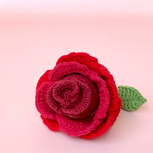 Reversible Rose Fairy Amigurumi Pattern   Flower  (pdf) Crochet Pattern PDF