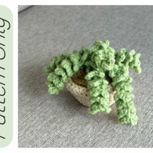 : Sedum Tail Succulents Plant, Pdf Instant Download, Amigurumi s Beginner Easy Simple Basic Tree Succulent Crochet Pattern PDF