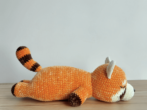 Sleep Red Panda  Pdf, Amigurumi Red Panda s Crochet Pattern PDF
