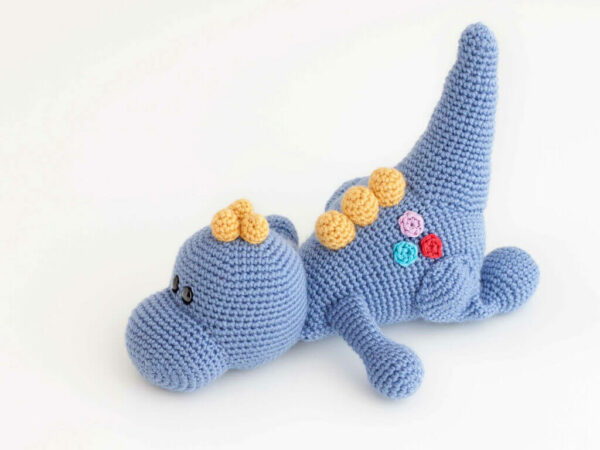 : Tired Dinosaur Amigurumi Pattern, Dino  Pdf, Amigurumi  Crochet Pattern PDF