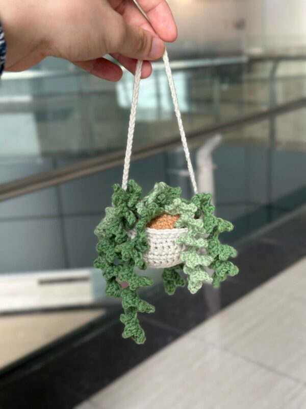 : Vines Plant, Pdf Instant Download, Amigurumi Crochet Car Plants Hanging Patterns Crochet Pattern PDF