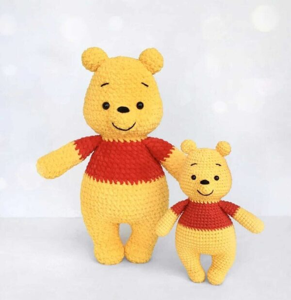 : Winnie Pooh , Pdf Pattern For You, Winnie Pooh For Lover, Winnie Pooh Pattern Crochet Pattern PDF